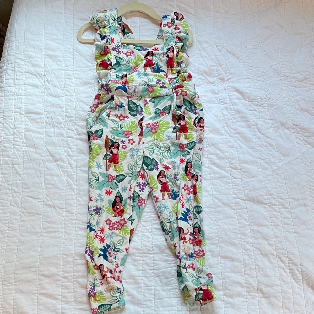 Worn once Moana Disney Posh Peanut Jumpsuit 3T - 4T